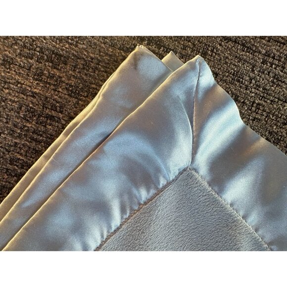 Circo Baby Blue Baseball Bat Blanket With Satin Trim - Soft Plush Polyester Embr - Picture 9 of 9